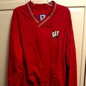 Wisconsin Badgers Hockey Blue Line Club Rennoc Pullover Men’s Size XXL